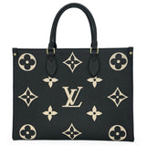 LOUIS VUITTON: Bicolor Monogram Empreinte Onthego MM