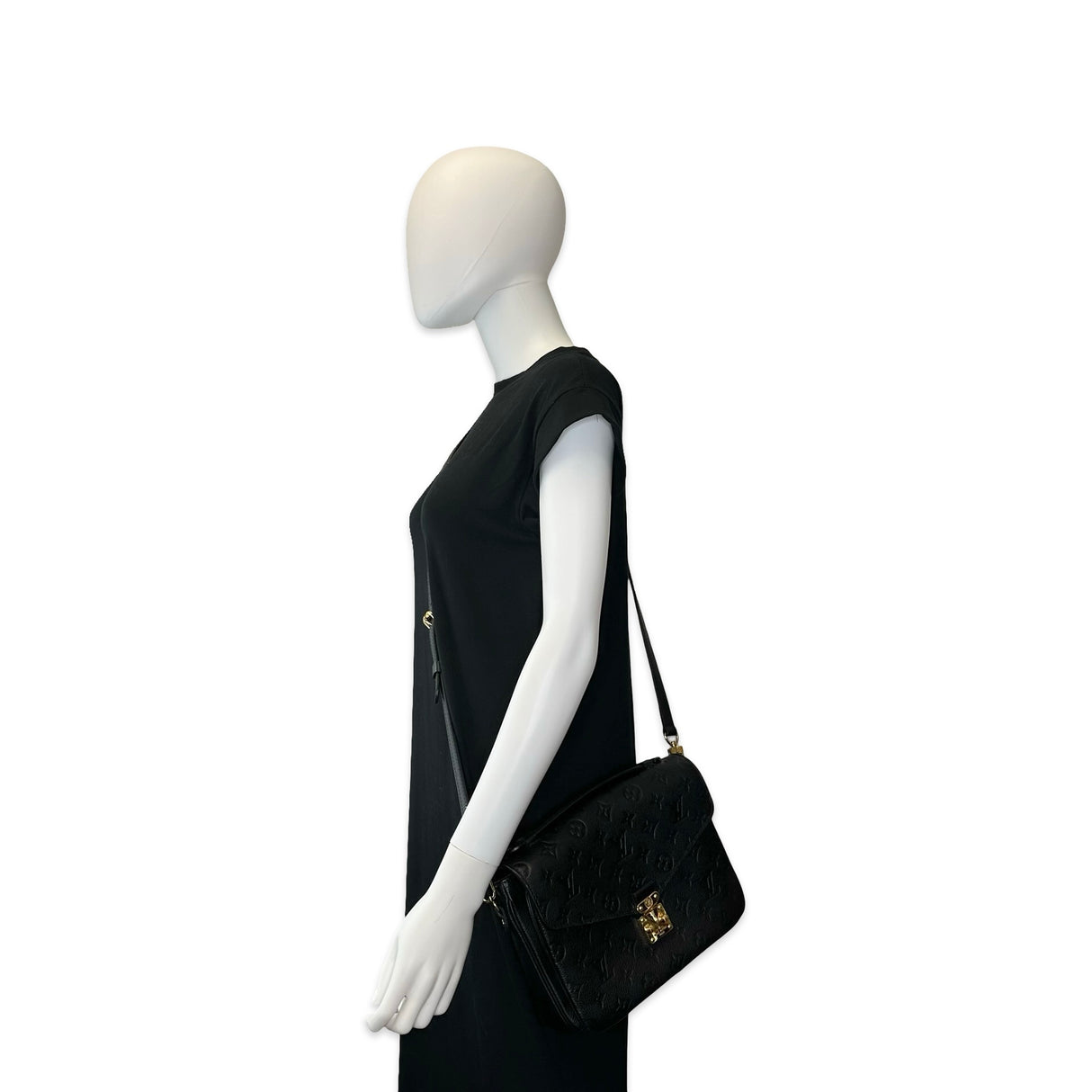 LOUIS VUITTON: Monogram Empreinte Pochette Metis