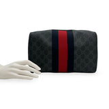 GUCCI: GG Supreme Large Web Toiletry Bag