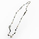 CHANEL: 100th Anniversary CC Enamel Beaded Long Necklace