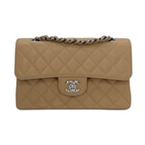 CHANEL: Quilted Caviar Medium Classic Double Flap