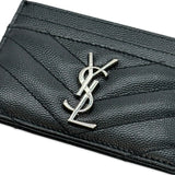 Quilted Grain de Poudre Cassandre Card Holder