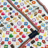Silk LVMOJI Scarf