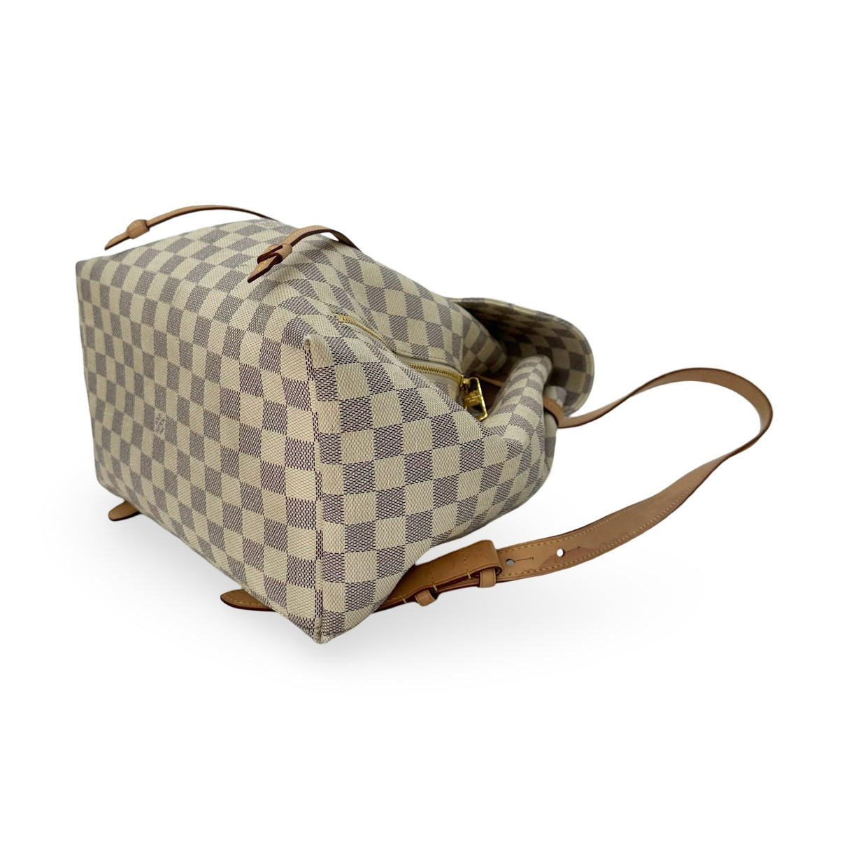 LOUIS VUITTON: Damier Azur Sperone Backpack