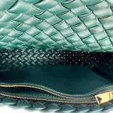 Padded Intreccio Lambskin Cobble Shoulder Bag