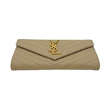 Quilted Grain de Poudre Cassandre Large Flap Wallet