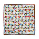 Silk LVMOJI Scarf