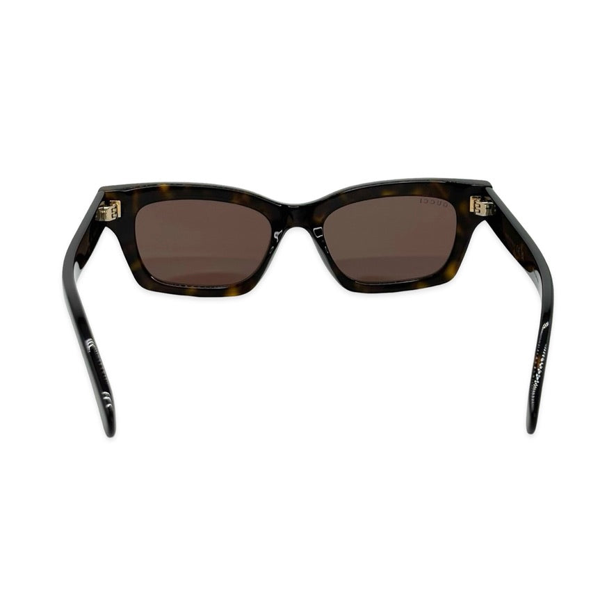 Rectangle Tortoiseshell Sunglasses