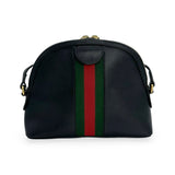 GUCCI: Leather Dome Crossbody