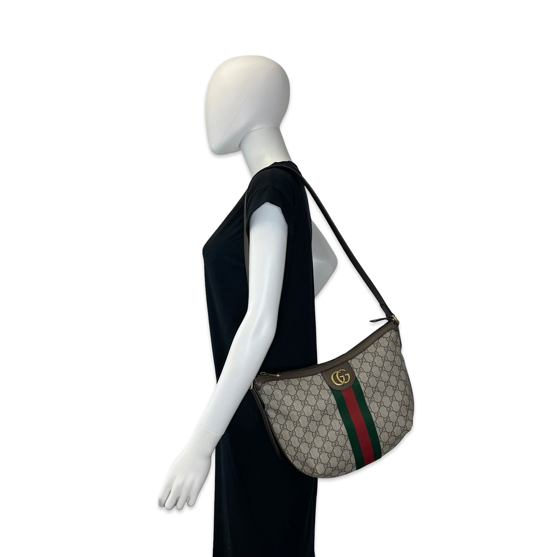 GUCCI: GG Supreme Ophidia Small Shoulder Bag – Luv Luxe