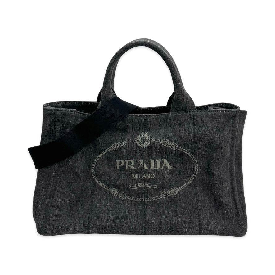 Denim Large Canapa Convertible Tote