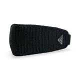 PRADA: Crochet Raffia Triangle Shoulder Bag