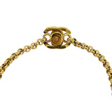 CC Twist Lock Woven Pendant Necklace