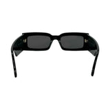 Crystal GG Rectangle Sunglasses