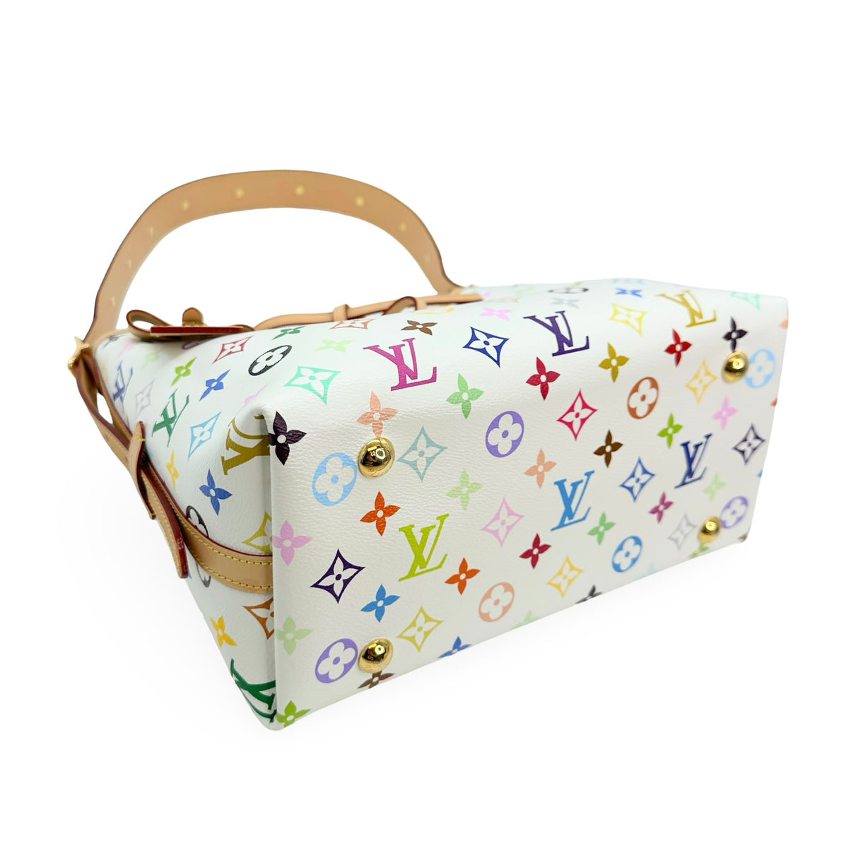 LOUIS VUITTON: x TM Monogram Multicolor Carryall PM