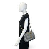 CHANEL: Quilted Sequin Small 19 Flap Bag