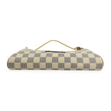 LOUIS VUITTON: Damier Azur Pochette Eva