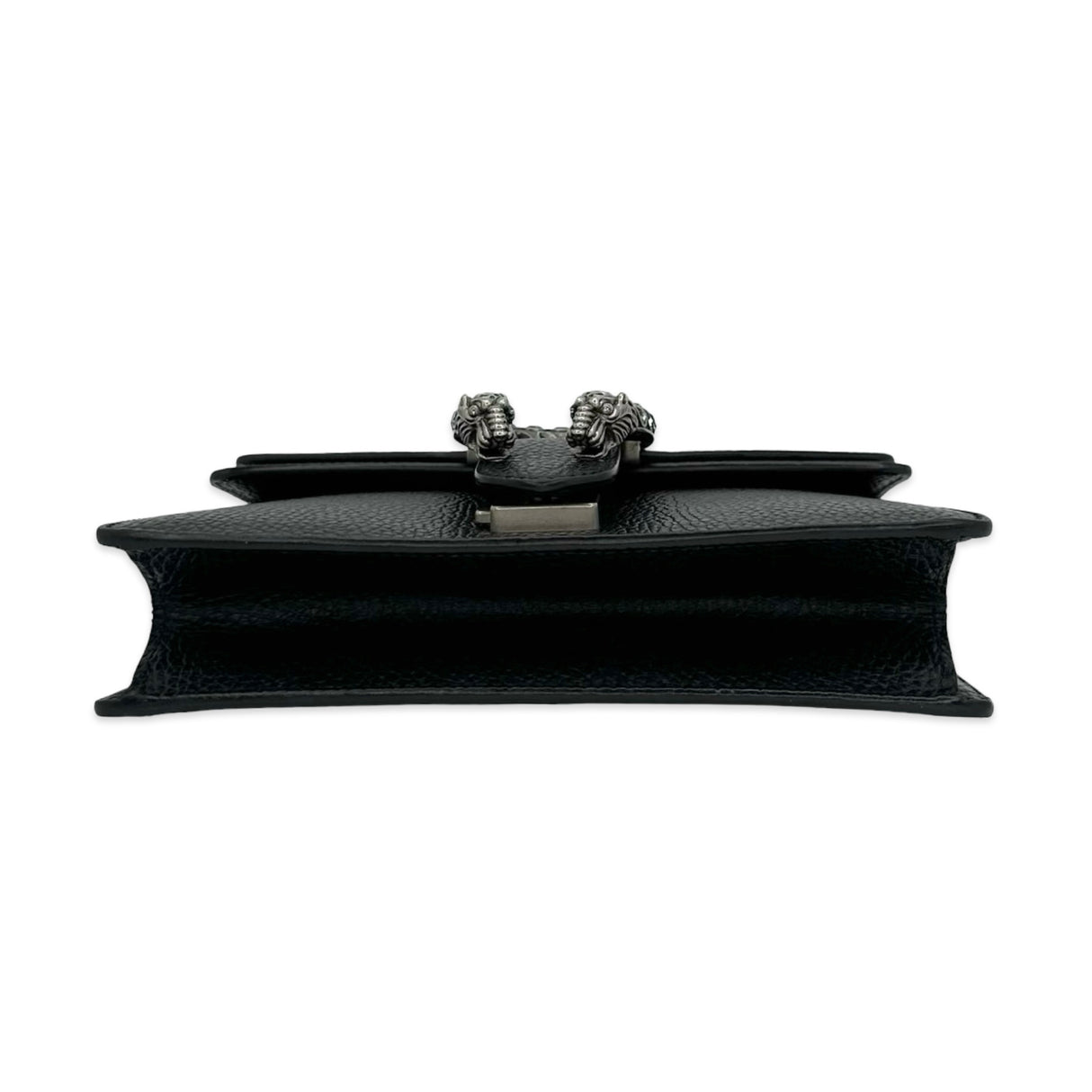 GUCCI: Leather Small Crystal Chain Shoulder Bag