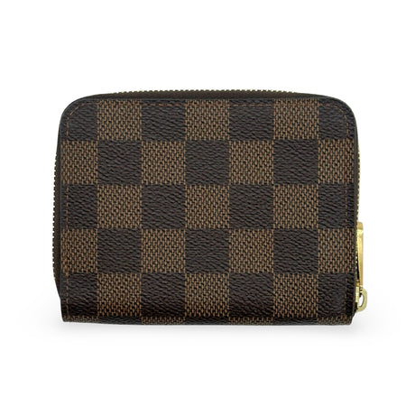 LOUIS VUITTON: Damier Ebene Animation Zippy Coin Purse