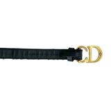 CHRISTIAN DIOR: Oblique Saddle Belt