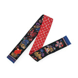 LOUIS VUITTON: Silk Monogram Superstition Bandeau