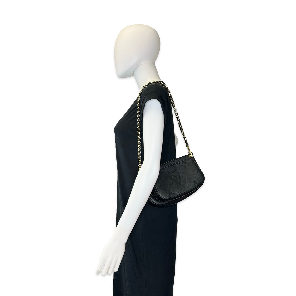 LOUIS VUITTON: Monogram Empreinte Multi Pochette Accessoires