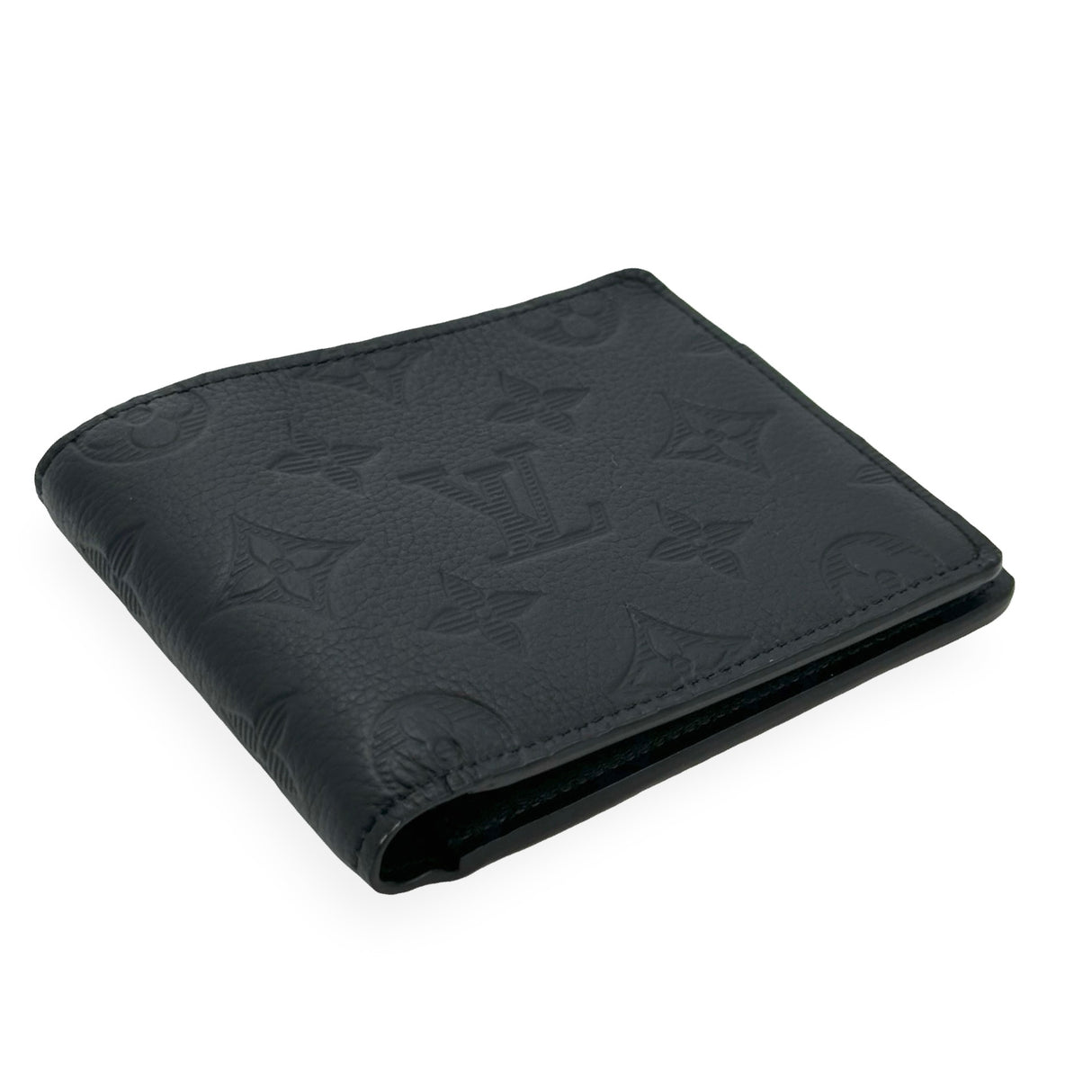 LOUIS VUITTON: Monogram Taurillon Multiple Bifold Wallet