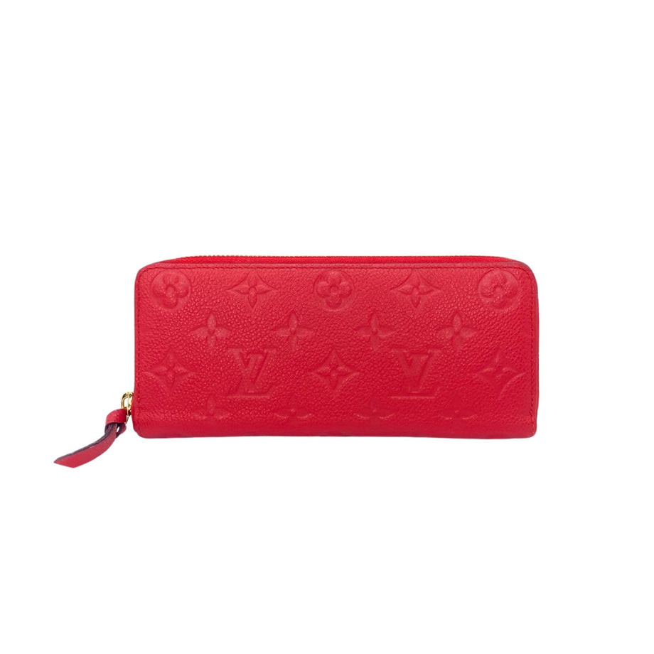 Louis Vuitton Cherry Monogram Empreinte Clemence Wallet