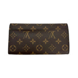 LOUIS VUITTON: Monogram Sarah Wallet