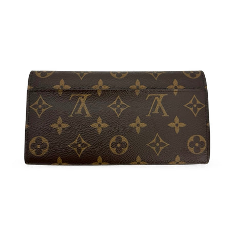 LOUIS VUITTON: Monogram Sarah Wallet