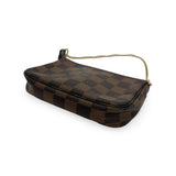 LOUIS VUITTON: Damier Ebene Mini Pochette Accessoires