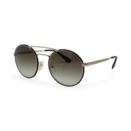 PRADA: Round Aviator Sunglasses