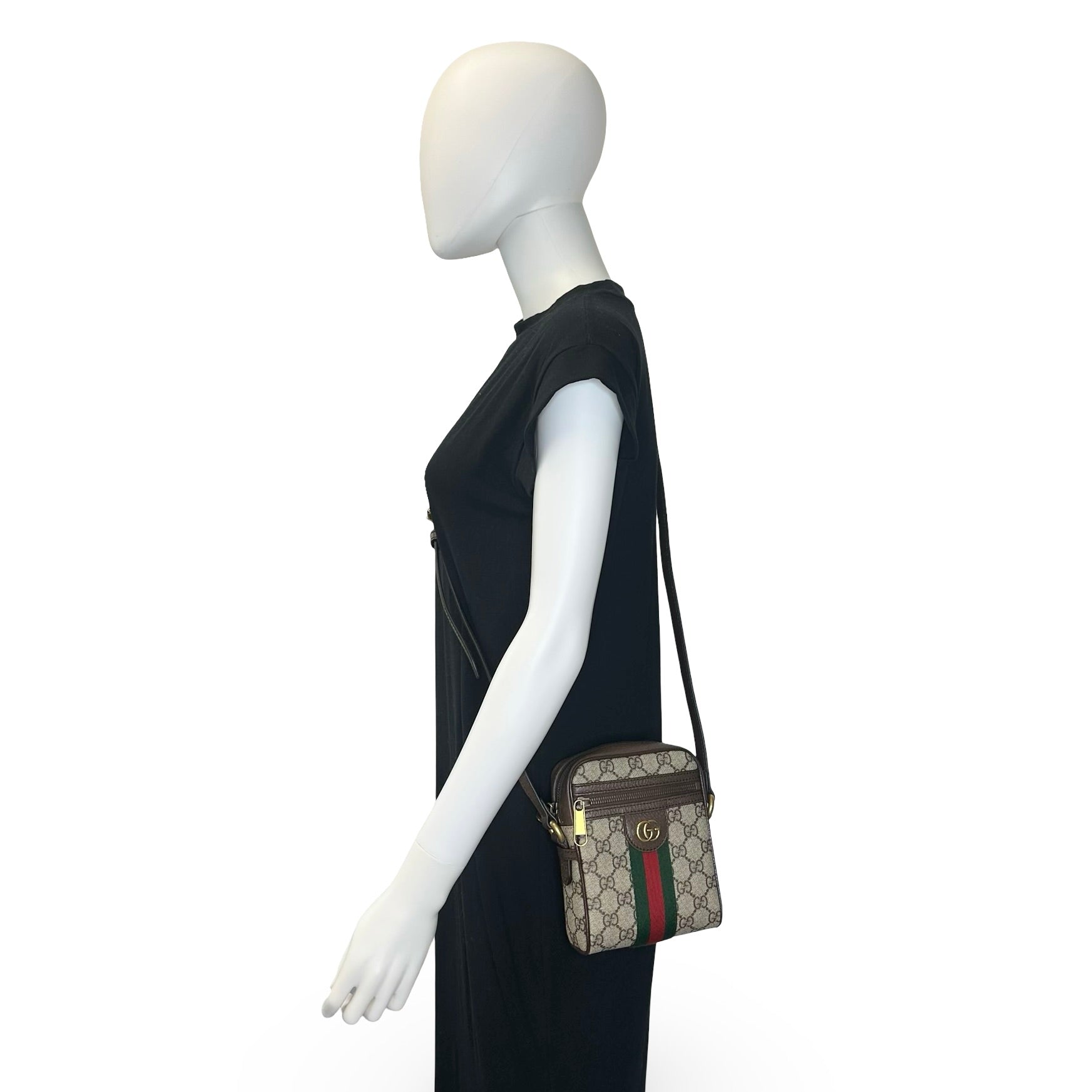 GUCCI: GG Supreme Ophidia Mini Messenger Crossbody – Luv