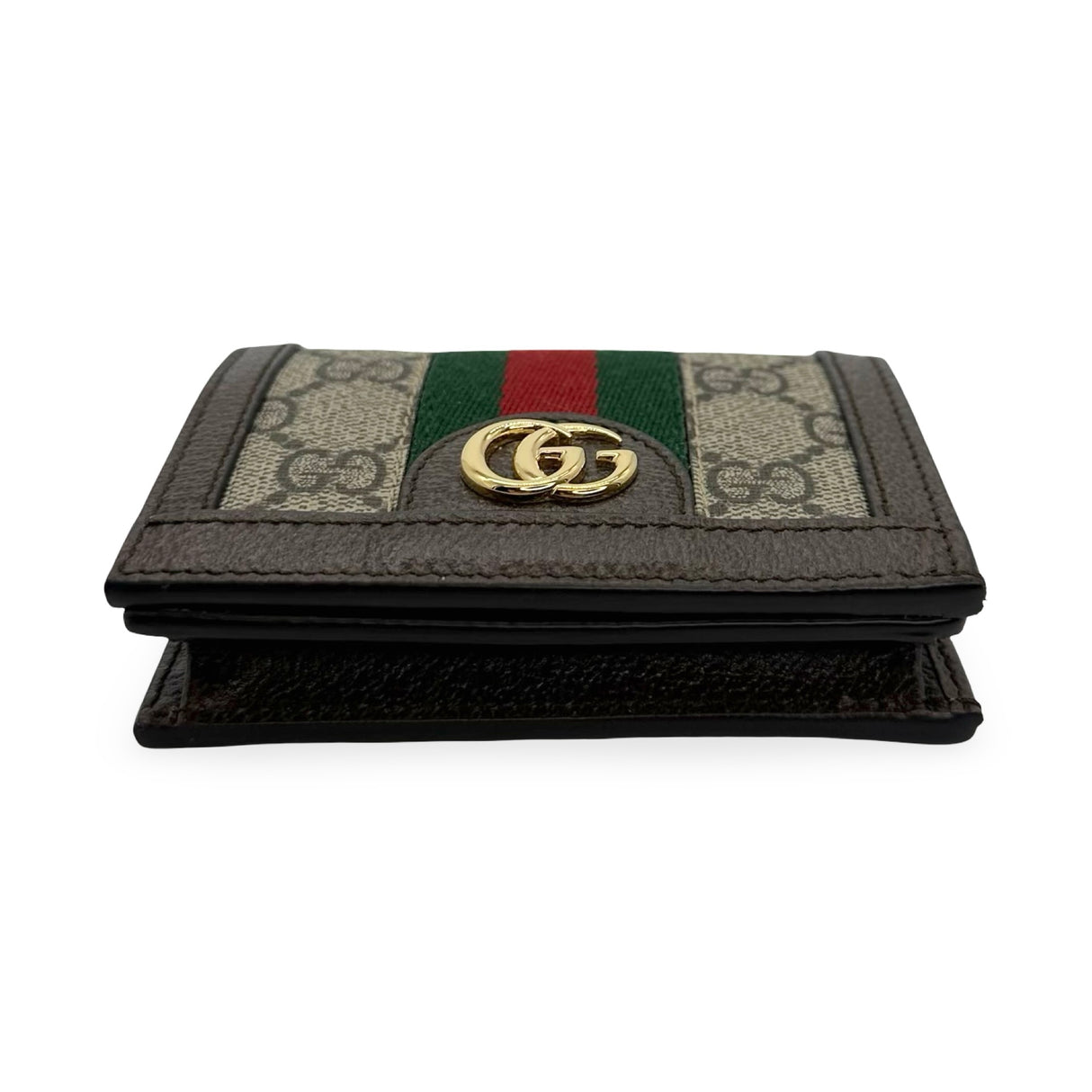 GUCCI: GG Supreme Ophidia Compact Wallet