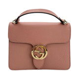 Calfskin Small Interlocking G Chain Bag