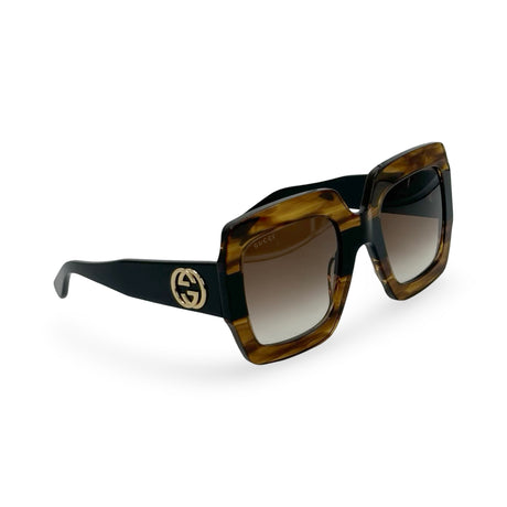 GUCCI: Oversized Square Sunglasses