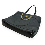 CHANEL: Calfskin Stitched Club Monaco Tote