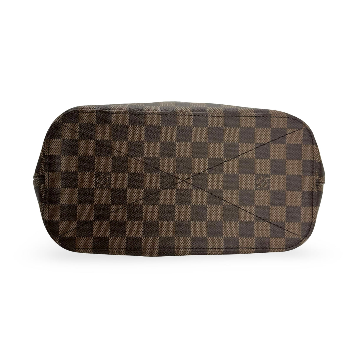 LOUIS VUITTON: Damier Ebene Sienna MM