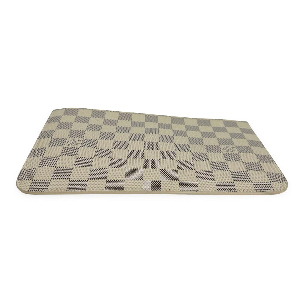 LOUIS VUITTON: Damier Azur Neverfull Pochette