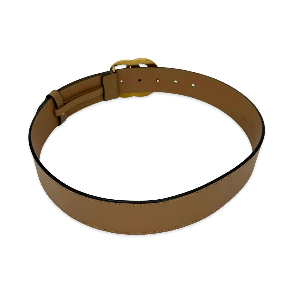 GUCCI: Leather GG Marmont Wide Belt