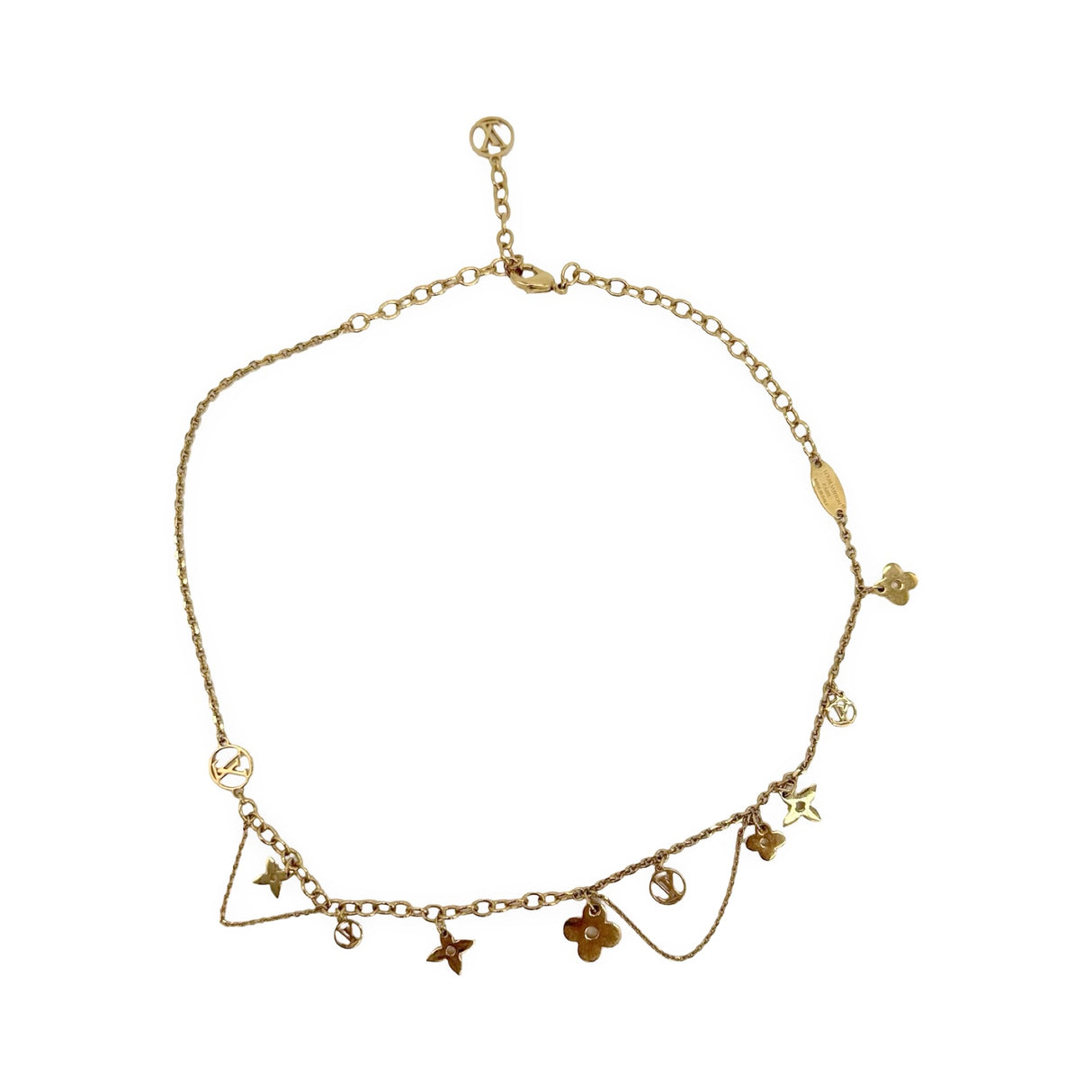 LOUIS VUITTON: Blooming Supple Necklace