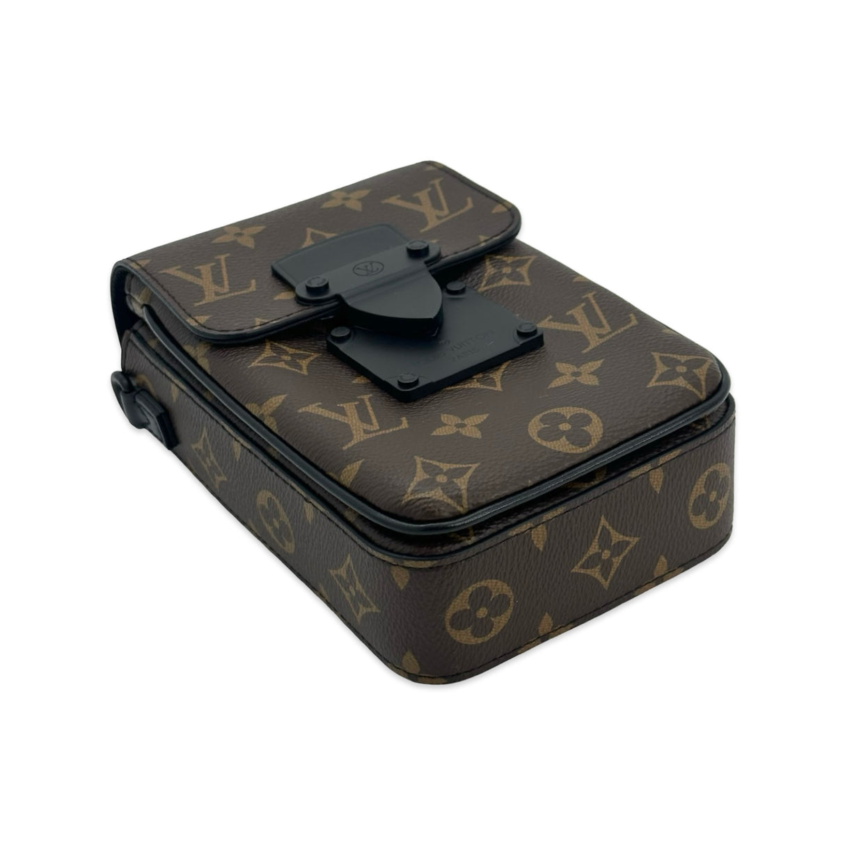 LOUIS VUITTON: Monogram S-Lock Vertical Wearable Wallet