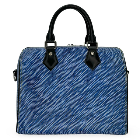 LOUIS VUITTON: Epi Denim Speedy Bandouliere 25