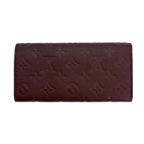 LOUIS VUITTON: Monogram Empreinte Emilie Wallet