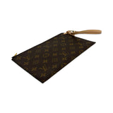 LOUIS VUITTON: Monogram Pochette Wristlet