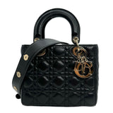 CHRISTIAN DIOR: Cannage Small My ABCDior Lady Dior