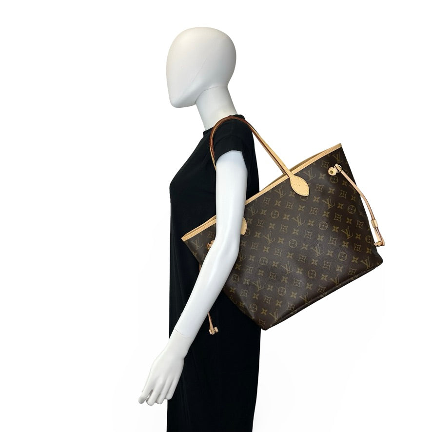 LOUIS VUITTON: Monogram Neverfull MM