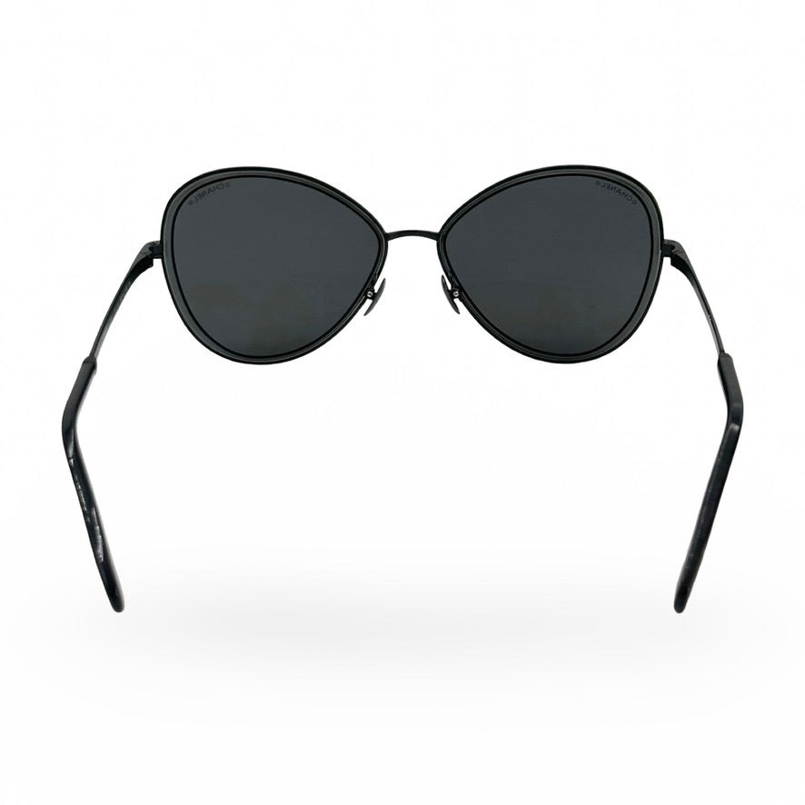 CHANEL: Metal Wire Butterfly Sunglasses