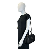 CHANEL: Quilted Lambskin Small Trendy Top Handle Flap Bag
