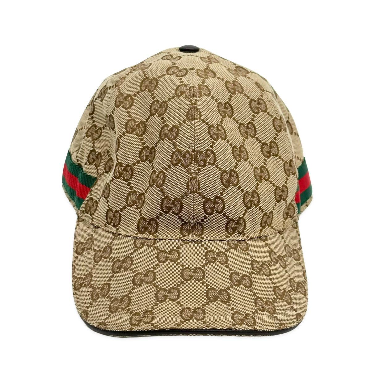 GUCCI: GG Canvas Web Baseball Cap